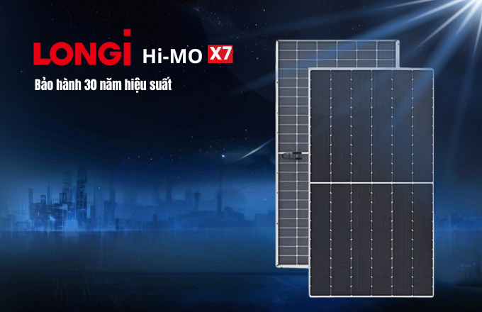 Tấm Pin Longi himo 7